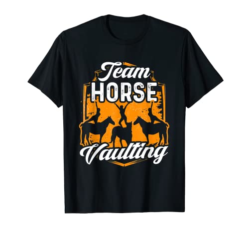 Equipo Caballo Volteo Acrobacia Gimnasia Volteo Caballo Camiseta