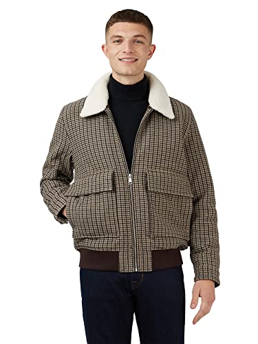 Ben Sherman Jacke Heritage Check Wool