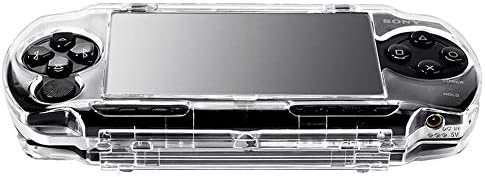 OSTENT Protector Clear Crystal Travel Carry Hard Cover Case Shell for Sony PSP 1000 Game Console