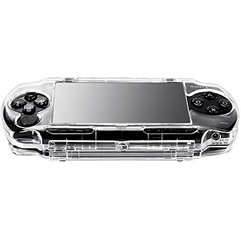 OSTENT Schutzhülle, transparent, Reisehülle, Hardcoverhülle, Gehäuse, kompatibel für Sony PSP 1000 Spielekonsole Cover