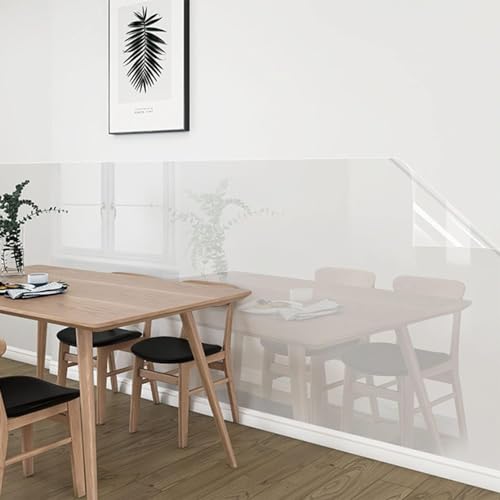 Image of WISDOM Self-Adhesive Film Cover Removable Protective Film Transparent Waterproof Liners Drawers Kitchen Cabinets Film (24X220 Inches, Clear Film)