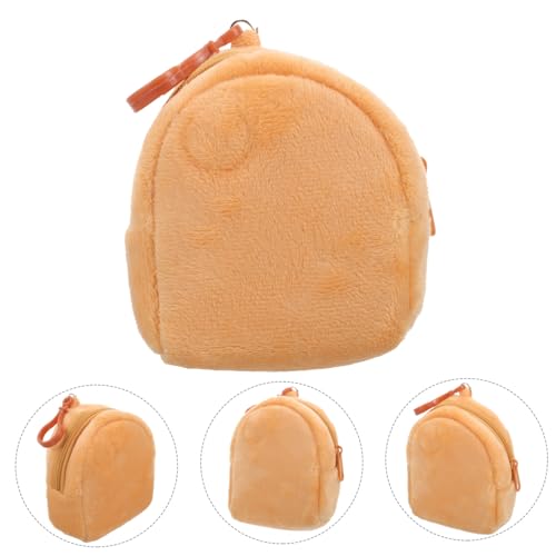BESPORTBLE Candy Color Plush Coin Purse Keychain for Boys and Girls Cute Cartoon Change Pouch Wallet Small Organizer Bag for Boys and Girls3