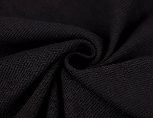 Kamissy Women's Sleeveless Crop Tank Top Slim Fit Scoop Neck Ribbed Knit Basic Crop Cami Shirts Tops Black #TOP6