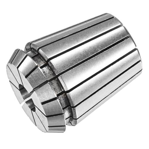 M METERXITY ER32 Spring Collet, 40Cr Steel Spring Collet Chuck 11mm Clamping Diameter for CNC Engraving Machine/Lathe Milling Tool [Silver,1.6x1.3"/ 40x33mm]