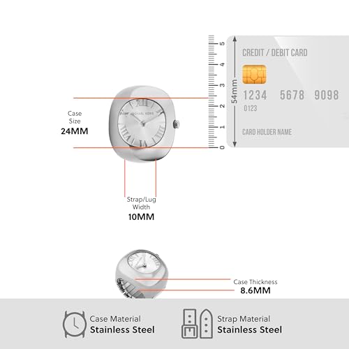 Image of Michael Kors Rylee Silver Watch MK4873
