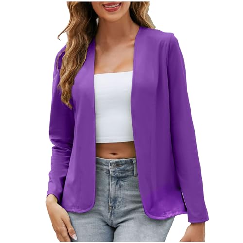 Womens Blazer Lightweight Blazer Jacket Work Office Blazer Dressy Cardigan Blazer Casual Coat Plus Size Blazer Jacket