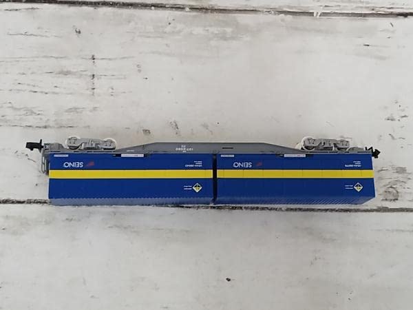 TOMIX 8731 JRコンテナ貨車 コキ107形11両セット TOMIX】 8731 JR貨車 コキ107形(増備型・西濃運輸コンテナ付