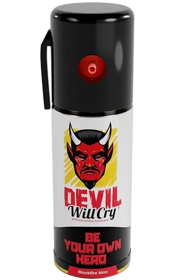 DEVIL Will Cry Self Defence Pepper Spray Green Chilli for Woman Safety – 55 ML (Pack of 1) at Rs. 129