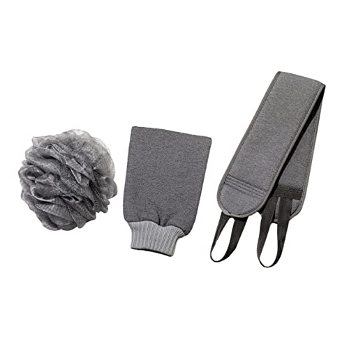 minkissy Serviettes De Bain Pour Hommes Et Serviettes De Massage Du Dos Brosses De Bain Pour Dos Et