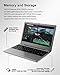 Windows 11 Pro Ordenador Portátil, NiPoGi 14,1" Pulgadas Pc Portatil, 8GB RAM,...