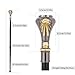 Golden Freemasonry Freemasons VG Totem Walking Cane Fashion Walking Stick Gentleman Crosier Knob Walking Stick 93cm