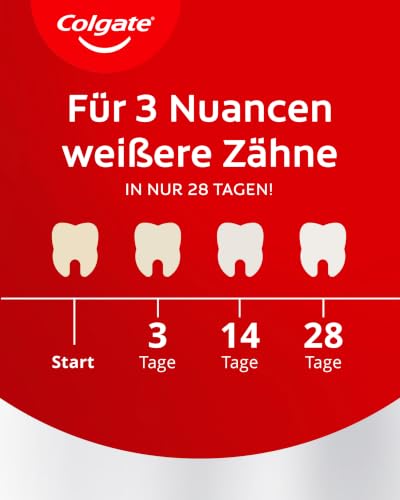 Colgate Zahnpasta Max White Ultra Active Foam, Für weißere Zähne, 2x 75 ml – Ansicht 6