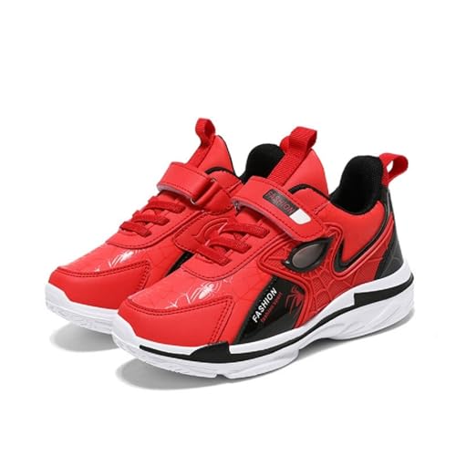 Little Kids Sneakers for Boys Girls Leather Running Tennis Shoes Size 11 Zapatos Lightweight Comfortable Walking Sports Athletic Red2
