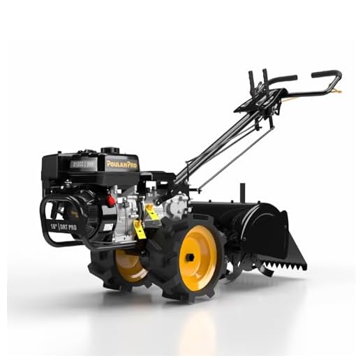Poulan Pro 212cc Rear Tine Tiller