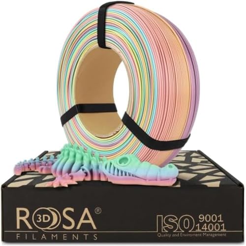 Filament ROSA 3D FILAMENTS PLA  Tęczowy Matowy (RAINBOW MATTE)