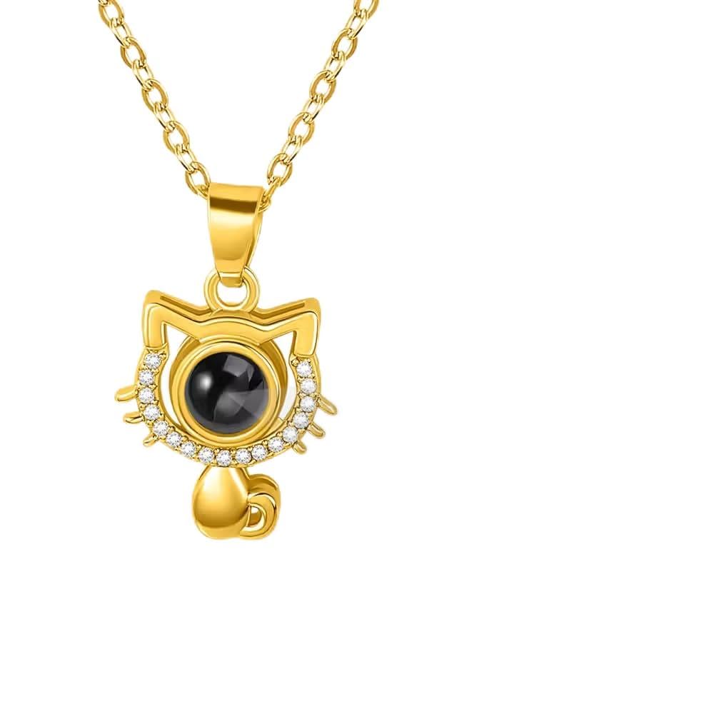 Collier photo projection chat le bijou mémoriel pour surmonter l'absence - 8