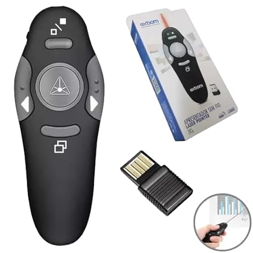 Apresentador Passador De Slides Laser Power Point Wireless