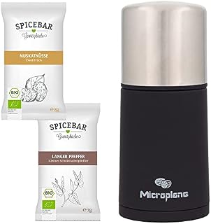 Microplane 36092E Spice Mill, 18/8 Stainless Steel