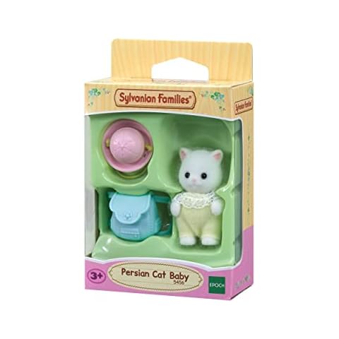 Sylvanian Families Persian Cat Baby Figure Cover