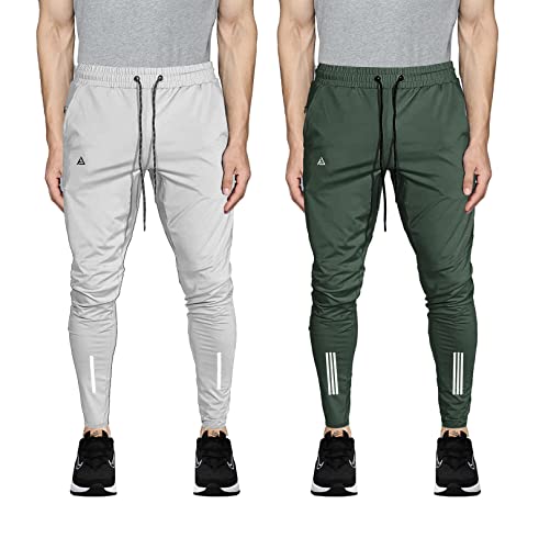 Image of AVOLT Men Slim Fit Lycra Blend Track Pants