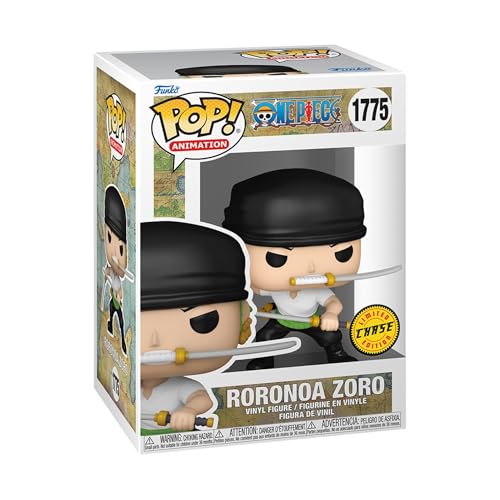 Funko Pop! Animação: Pacote de uma peça (pacote com 6) – Monkey D. Luffy #1771, Nami #1772, Sanji #1