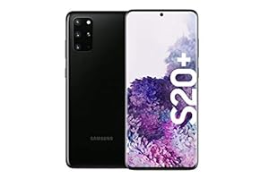 Samsung Galaxy S20+ Smartphone Bundle (16, 95 cm) 128 GB interner Speicher, 8 GB RAM, Hybrid SIM, Android inkl. 36 Monate Herstellergarantie [Exklusiv bei Amazon] Deutsche Version, cosmic black