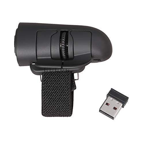 Hemobllo Portable Finger Mouse Handheld Wireless USB Trackball Mouse for PC Laptop 2.4GHz