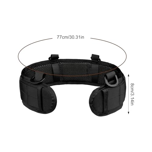 Cinturón acolchado – Marco acolchado para cinturón de cadera, plataforma de transporte extraíble rápida | Detalles de construcción de estabilidad reforzados, ventaja de distribución de peso, - imagen 6