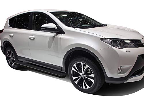 Estribos Tuxtreme 5 pulgadas Negro Mate para Toyota Rav4 miniatura 6