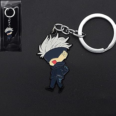 Amazon Wy Groceries 五條悟 キーホルダー キャラクター 呪術回戦 おしゃれ キーリング バッグチャーム キーケース バッグ小物 プレゼントパンダ 飾り アニメ キャラクター 萌えグッズ 誕生日 五條悟 アニメ 萌えグッズ 通販