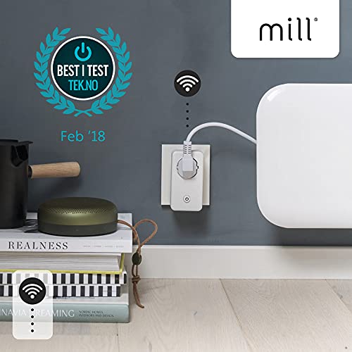 Adaptador WiFi Universal Mill WiFi Socket con sensor para radiadores 2