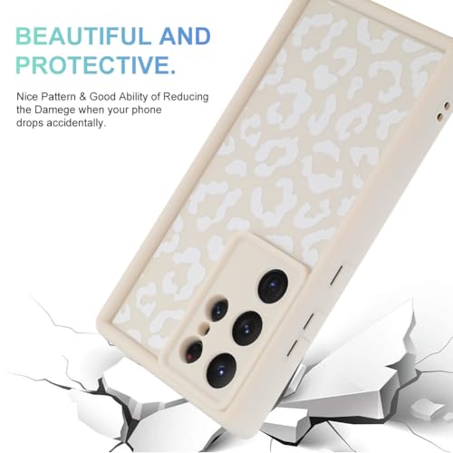 Image of Compatible with Samsung Galaxy S23 Ultra Case, White