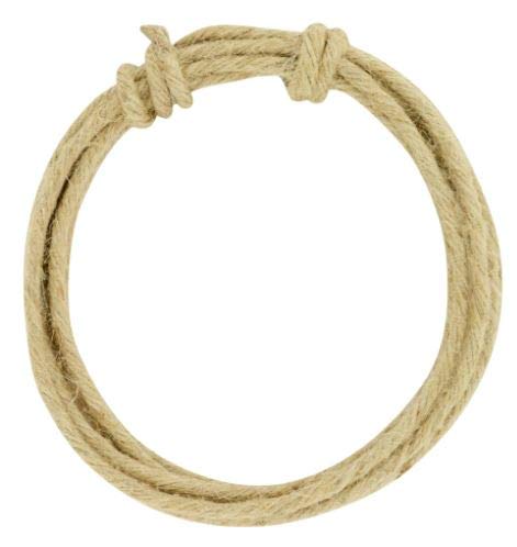 Steelpangal - (2) Wired Natural Jute Cords 7.5 ft. Each x 2 =15 ft = 180-in for décor, Floral Decorating wrap Gifts Garden Design