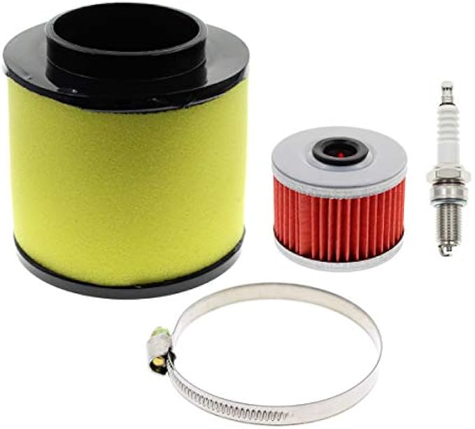 AUTOKAY Air Filter Tune Up Kit Fits for Honda Recon 250 TRX250EX TRX250X Sportrax 17254-HM8-000