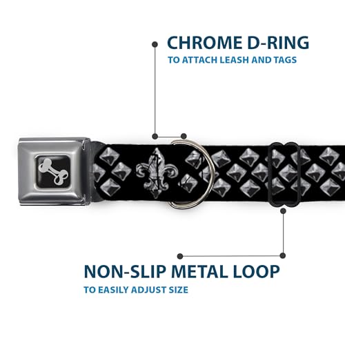Collier de chien Buckle Down robuste anti-traction réglable 15 à 66 cm - 6