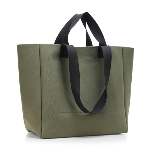 AllSaints Izzy Orlando Ew Tote Forest Green miniatura 2