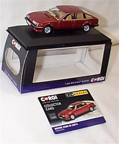 Image of Corgi Vanguards R0VER 3500 SE SD1 Oporto Red RHD vehicle 1:43 scale diecast model