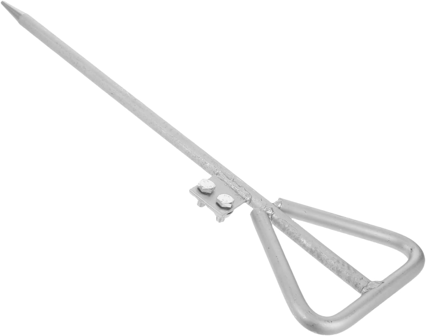 Galvanized Ground Rod Electric Fence Grounding Rod Grounding Pin for Outdoor Home Industrial Use