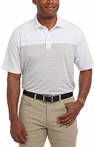 Pebble Beach Men's Short Sleeve Dry-Luxe Performance Polo Shirt
