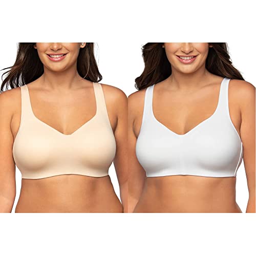 Vanity Fair Women's Beyond Comfort Wireless Bra, Convertible Straps & Flexible Fit, Simple Sizing Available S-3XL