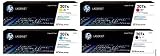 HP Original Toner Multipack 207A (je 1 x W2210A W2211A W2212A W2213A) für HP Color Laserjet Pro M255 M282 M283