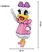 B&H-ERX Sistema del Bloque Miniatura Modelo 3D, Súper Pato Lindo de Mickey Mouse Minnie Mouse Margarita Don Donald Fauntleroy Duck, Rompecabezas del Juguete del Juego, Crafts Collection,A