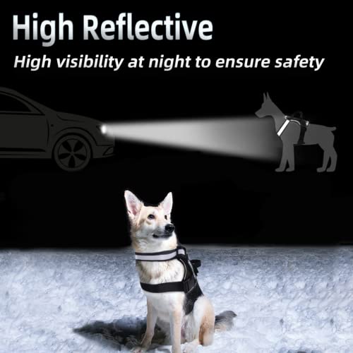 Peswety Service Dog Vest Harness In Training Pet No Pull Pet Puppy Harnesses Free 5Ft Dog Leash 3M Reflective Breathable Small Medium Large(Pink Xs) #TOP2