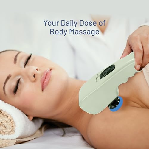 Image of OZOMAX PRO Massage Apparatus With 17 Interchangeable Attachments | Professional Body Massage Therapy, Deep Tissue Massage, Relaxation & Pain Relief, Improves Circulation, Home Use Self-Care
