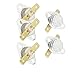 Aexit 5 Pieces Thermostats & Accessories 16mm Dia Ceramic Thermostat NC Temperature Switch Accessories KSD301 145C