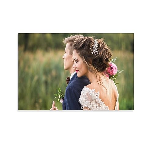 Affiches et impressions d'art portrait de couple sur toile de lin