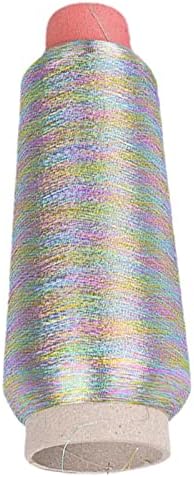 Altsuceser Metallic Embroidery Thread 3000 Yards for French Embroidery or Machine Embroidery, Metallic Embroidery Thread for Cross Stitch Sewing Multicolor