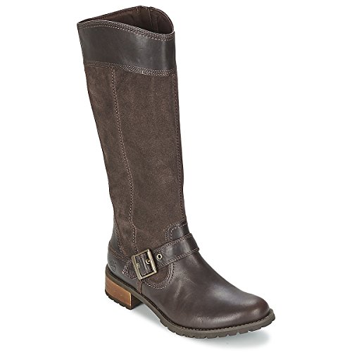 Timberland Women's EK Bethel Tall Harness Boot,Brown,6 W US