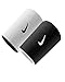 Nike Premier Home and Away Doublewide Wristbands (Black/White, Osfm)