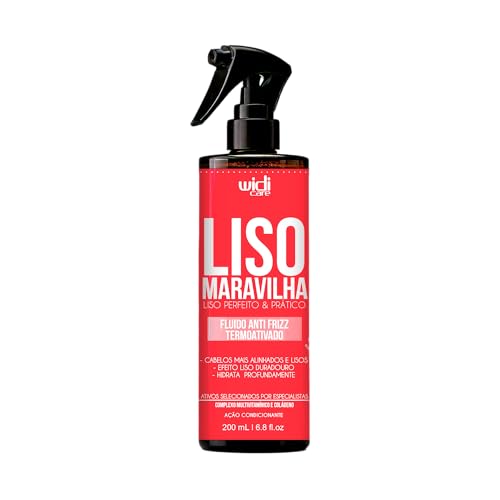 Widi Care Finalizador Fluido Anti Frizz Termoativado Liso Maravilha 200ml